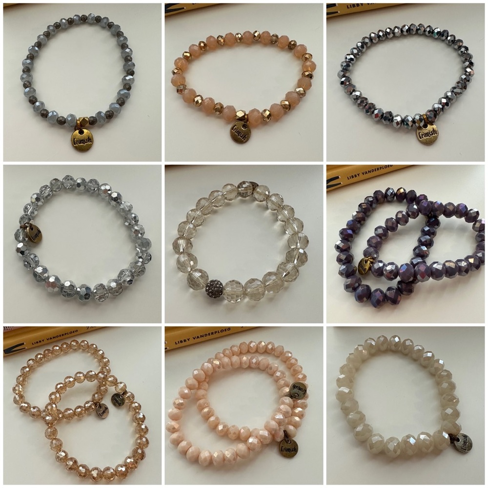16 Erimish Bracelets, Various Colors